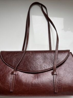 Reformation Elena Leather Shoulder Bag